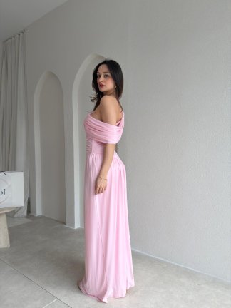 POSNER Maxi Elbise 2011 - Pudra - 3