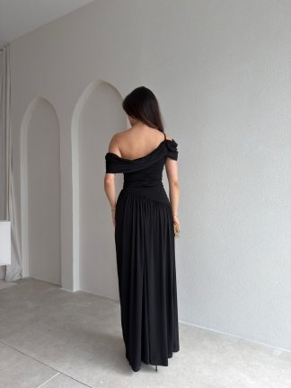 POSNER Maxi Elbise 2011 - Siyah - 3