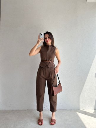 PRAG Takım 6892 - Acı Kahve - 2