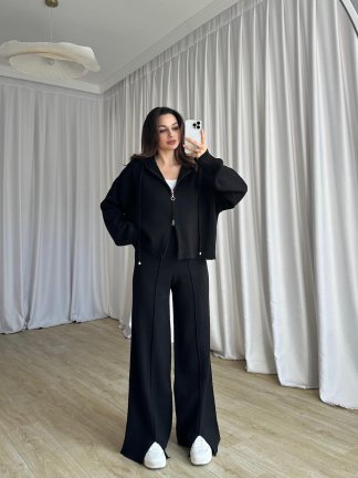 PRİSON Triko Takım 8266 - Siyah - 4