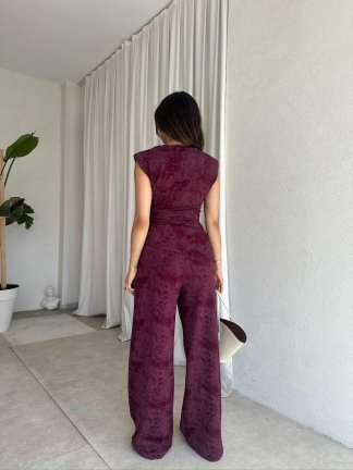 PUNK Takım 8070 - Bordo - 3