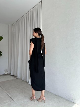 PURE Elbise 6872 - Siyah - 4