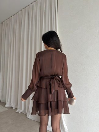 RALPH Elbise 8863 - Acı Kahve - 3