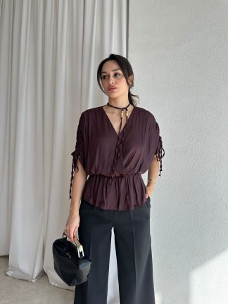 RALYA Bluz 8448 - Bordo 