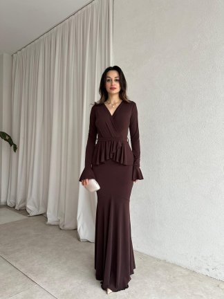 RARE Elbise 0004 - Acı Kahve 