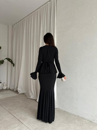 RARE Elbise 0004 - Siyah - 3