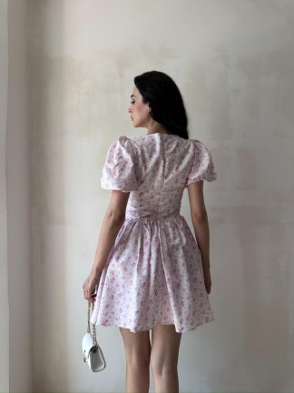 RAYS Mini Elbise 5104 - Pembe - 3