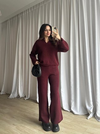 REDOX Triko Takım 8761 - Bordo - 3