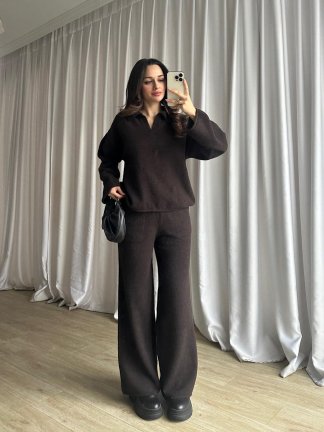 REDOX Triko Takım 8761 - Acı Kahve - 3