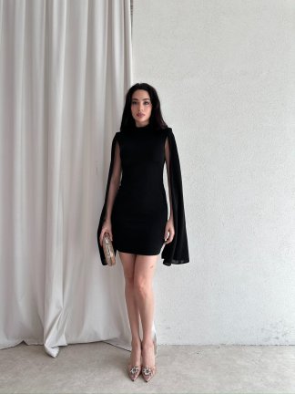 RELİA Mini Elbise 7013 - Siyah - 2