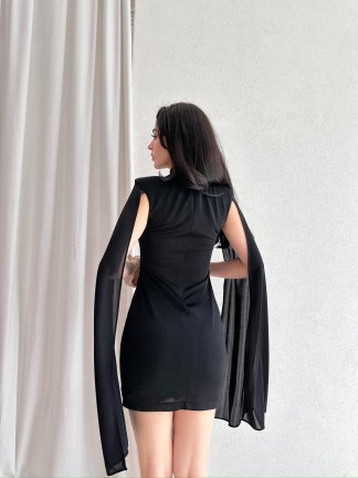 RELİA Mini Elbise 7013 - Siyah - 3