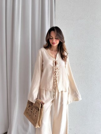 RENNA Takım 7421 - Krem - 1