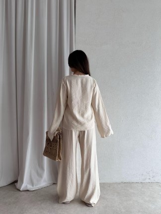 RENNA Takım 7421 - Krem - 3