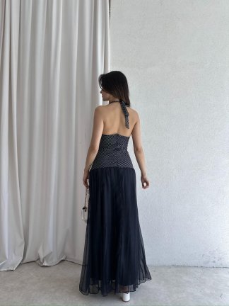 REVNA Maxi Elbise 7655 - 3