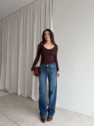 ROAD Düşük Bel Jean 1256 - Lacivert - 1