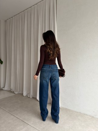 ROAD Düşük Bel Jean 1256 - Lacivert - 4