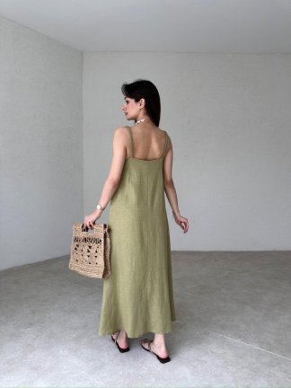 RODMAN Maxi Elbise 3299 - Haki - 3