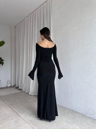RUA Elbise 8523 - Siyah - 3