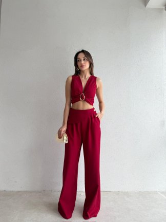 RUDOLF Takım 5093 - Bordo - 2