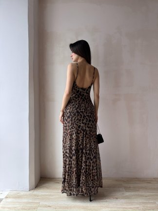 RUTH Maxi Elbise 6533 - 3