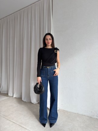  SALVO Bodysuit 8844 - Siyah - 2