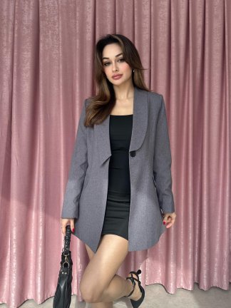 SANSA Ceket 6578 - Gri 