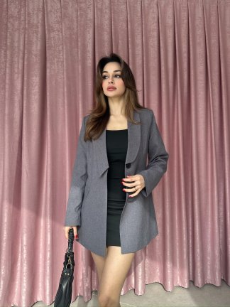 SANSA Ceket 6578 - Gri - 3