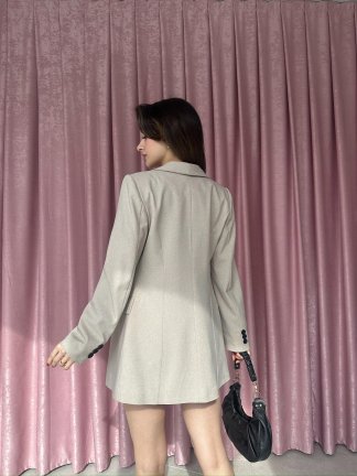 SANSA Ceket 6578 - Krem - 6