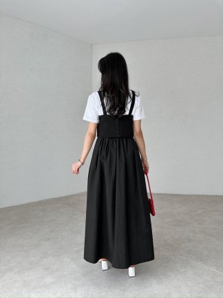 SASHA Maxi Etek 3910 - Siyah - 2