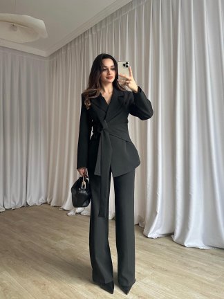 SAVAGE Kuşaklı Takım 8762 - Siyah - 3