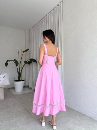 SEAN Midi Elbise 8181 - 3