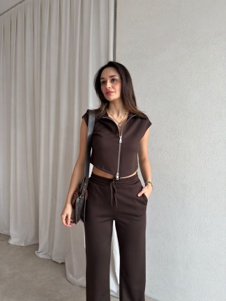 SELYNE Takım 8015 - Acı Kahve 