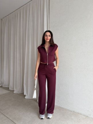 SELYNE Takım 8015 - Bordo - 2