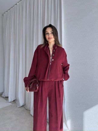 SERENİTY Takım 8634 - Bordo - 2