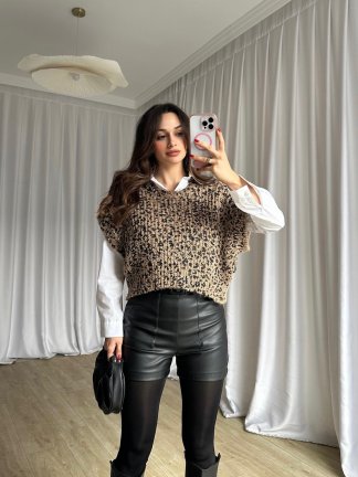 SERGEY Kazak Takım 2487 - Kahverengi - 2