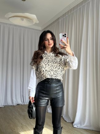 SERGEY Kazak Takım 2487 - Krem - 2