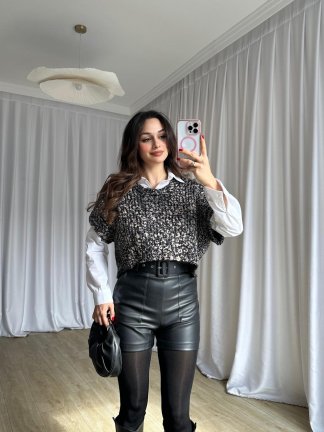 SERGEY Kazak Takım 2487 - Siyah - 2