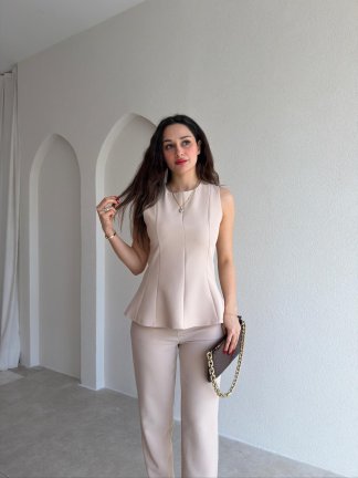 SHAKE Takım 5478 - Krem - 2