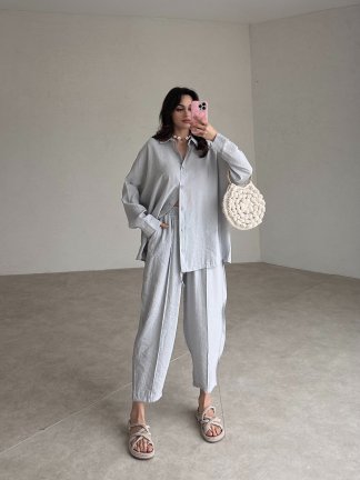 SHAPİRO Takım 0965 - Gri - 2