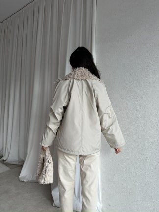 SHİFT Mont 0404 - Krem - 4