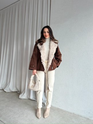 SHİFT Mont 0404 - Acı Kahve - 3