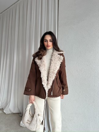 SHİFT Mont 0404 - Acı Kahve - 2