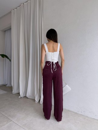SHİPKA Pantolon 8217 - Bordo - 3