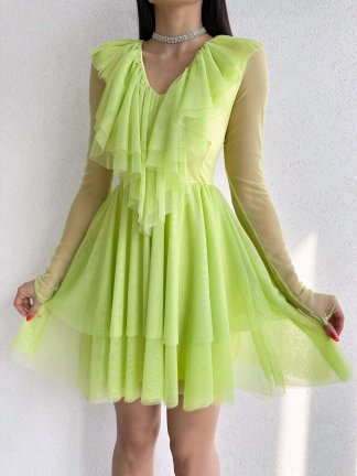 Scoot Elbise 2408 - Yeşil - 3