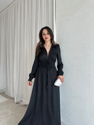 SMART Elbise 8733 - Siyah - 2