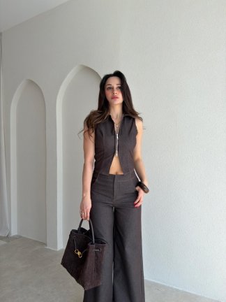 STAY Denim Takım 1816 - Acı Kahve - 2