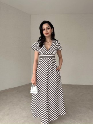 STOWE Midi Elbise 4309 - 1