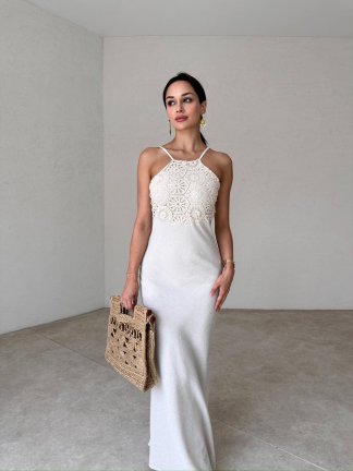 TAFENS Maxi Elbise 3890 - 1