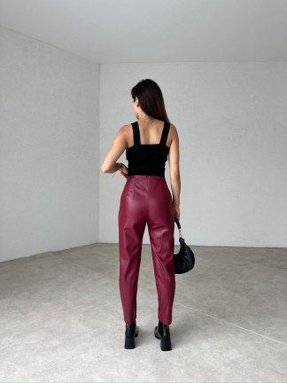 TAFFY Pantolon 3991 - Bordo - 3