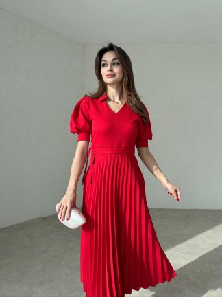 TAMARA Midi Elbise 1991 - Kırmızı 